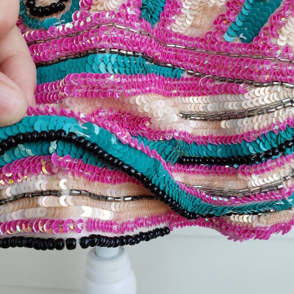 Y2K gorgeous hand sequined dress from Forever Unique London - Picture 4 of 16